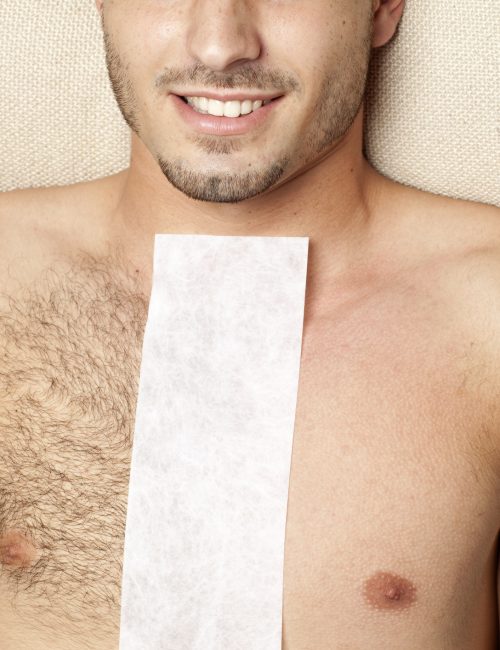 Before & after waxing treatment Before & after waxing treatment
